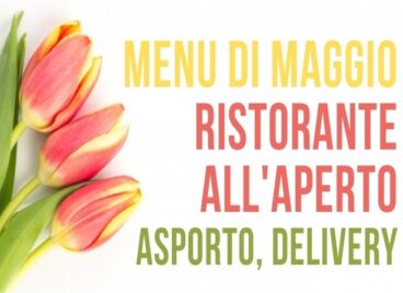 I menu di maggio all'aperto all'Agriturismo Vignarello